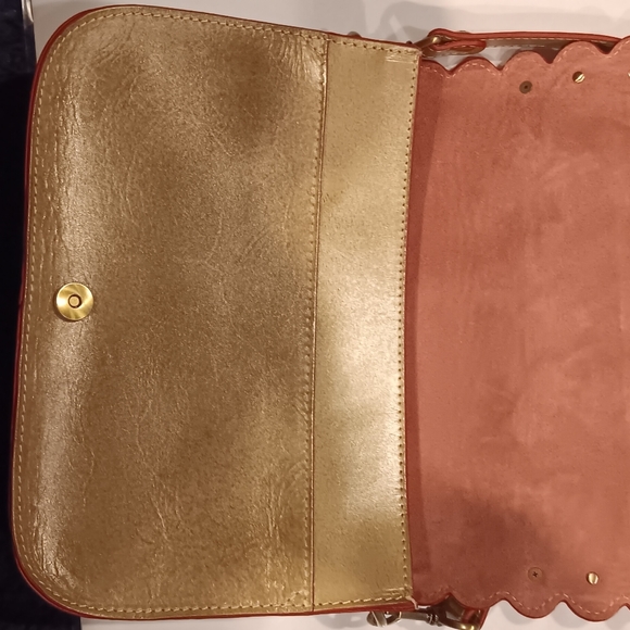 Patricia Nash Vitellia Lg Flap Prairie Rose Embroidered Handbag - Picture 6 of 12